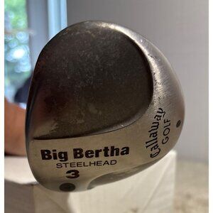 Callaway Big Bertha Steelhead 3 Wood Golf Club RCH 99 Series Regular Flex